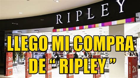 Llego La Compra Que Hice En Ripley Tienda Online Youtube