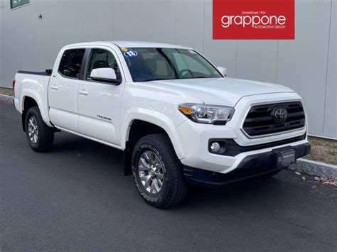 Pre Owned 2018 Toyota Tacoma Sr5 4 Door Crew Cab Short Bed Truck In Bow