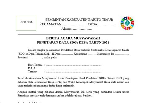 We did not find results for: Download Berita Acara Penetapan Data SDGs Desa Tahun 2021