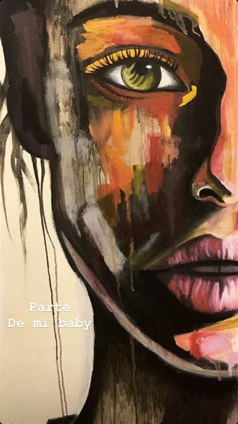 Pin By Asmaa Hassan On الفنون In 2023 Abstract Portrait Painting