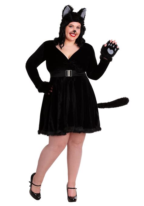 De La Mujer Gato Negro Disfraz Con Capucha Halloween Cosplay Kitty
