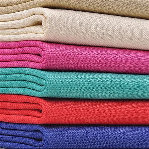 50x145cm Colored Cotton Canvas Fabric For Sofa Textile Bags Diy