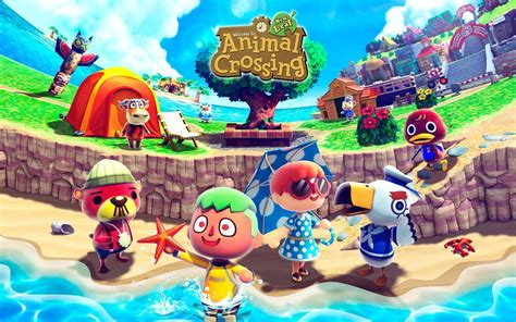 Animal Crossing New Leaf Summer Hd Wallpaper Background Image