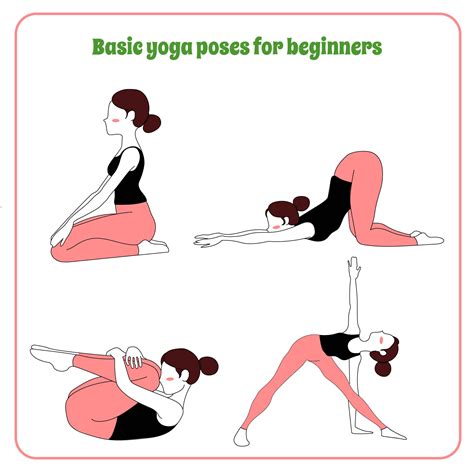Free Printable Yoga Poses Chart Infoupdate Org