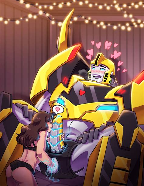Rule 34 Autobot Autobots Blush Breath Bumblebee Transformers