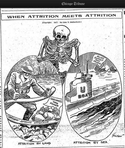 Jan 16 1917 Chicago Tribune When Attrition Meets Attrition Who Will Bleed Out First Chicago