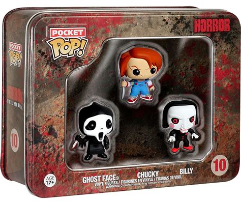 Funko Horror Pocket Pop Horror Chucky Ghost Face Billy Vinyl Mini