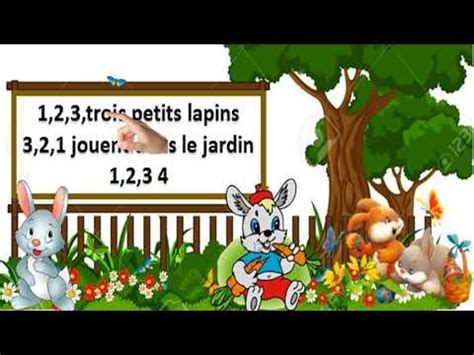 ملفات رقمية comptine 123 trois petits lapins