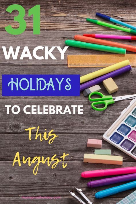 31 Wacky Holidays To Celebrate This August Learn All The Fun And Silly