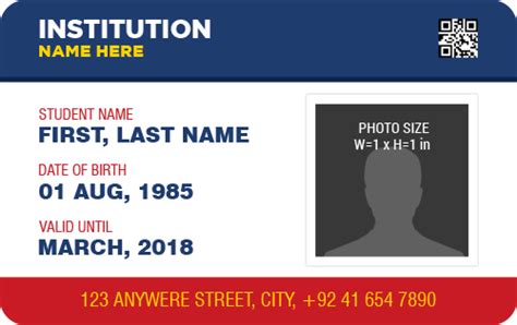 Id card makes the security clearance easy and fast. Student ID Card Templates for MS Word | Word & Excel Templates