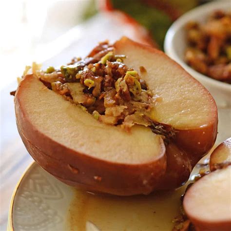 Baklava Baked Apples With Nuts And Honey Amira S Pantry