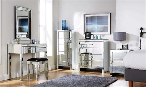 Make sure you look as good as your home does with the range of cheap mirrors from b&m. Mirrored Bedroom Furniture | Groupon Goods