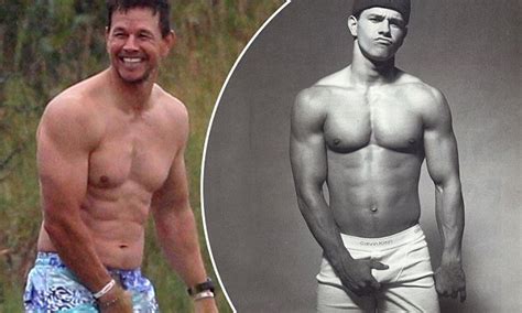 Mark Wahlberg Recreates His 90s Calvin Klein Advert Daily Mail Online