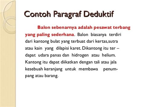 Pengertian Dan Contoh 3 Pola Pengembangan Paragraf Induktif Bogor News