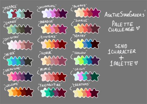 Cool Color Schemes For Characters Ideas