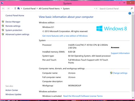 Search for command prompt and click the top result to open the. How to find your PC's basic specs in Windows 8 - CNET