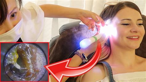 japanese ear wax cleaning salon full experience russian isa tip