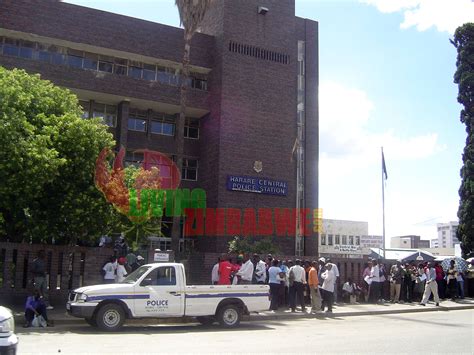 Harare Central Police Station Zimbabwe Republic Police
