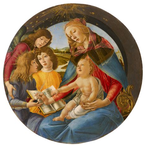 Botticellis “madonna Of The Magnificat” At The Portland Art Museum
