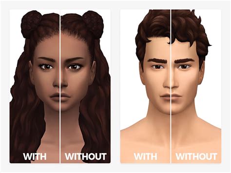 The Sims Resource Levo Skinblend Forehead Wrinkles