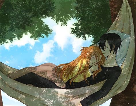 Sleeping Anime Couples Wallpapers On Wallpaperdog