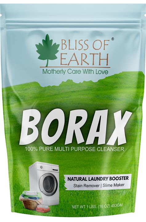 Buy Bliss Of Earth American Borax Detergent Booster Powder Slime
