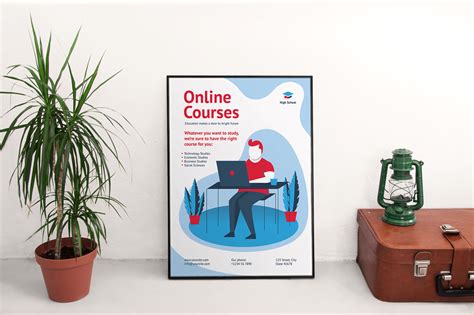 Online Courses Poster