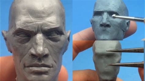 How To Sculpt A Face With Clay Sculpture Clay Sculpture Techniques