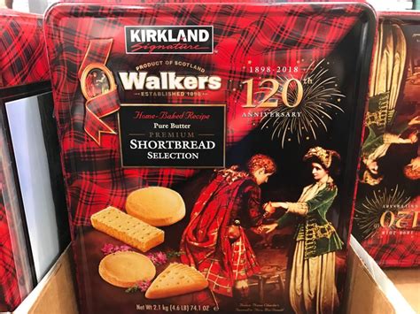 Costco is well known for their wholesale prices and unique shopping experience. Kirkland Signature Walkers Shortbread Selection Tin ...