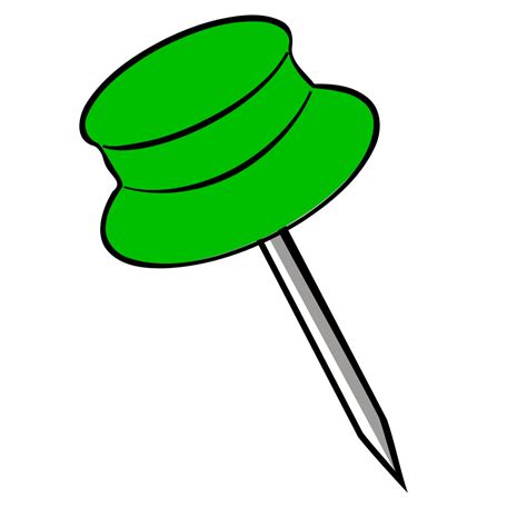 Pin Green Png Svg Clip Art For Web Download Clip Art Png Icon Arts