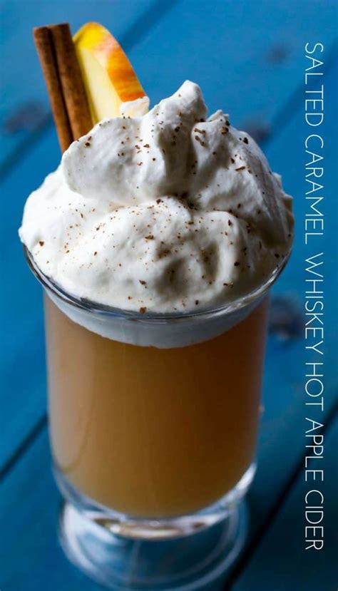 I usualy do this recipe changeing the dry caramel part for dulce de leche. Salted Caramel Spiked Apple Cider | Easy hot boozy drink ...