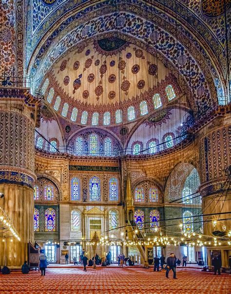 La Mezquita Azul The Blue Mosque By Uxio Rivas Istanbul Turkey