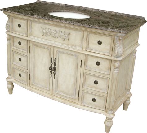 Our collection of 43 to 48 inch vanities is perfect for anyone looking to outfit their modern family bathroom with contemporary storage solutions that look featuring a dark chestnut finished cabinet constructed from zero emissions solid birch, this vanity offers two counter top choices that make a. 48 Inch Single Sink Bathroom Vanity with a Brown Marble ...