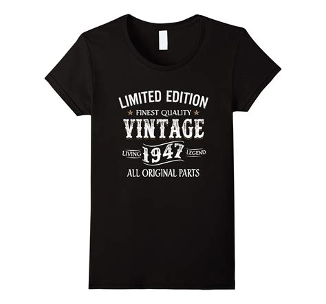 1947 T Shirt 70th Birthday Ts 70 Year Old B Day Present