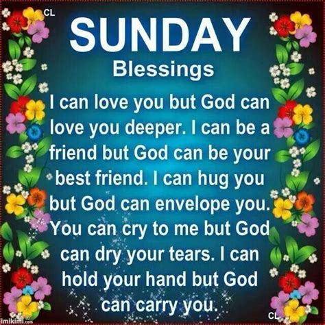 Sunday Blessings From God | Sunday prayer, Morning blessings, Happy