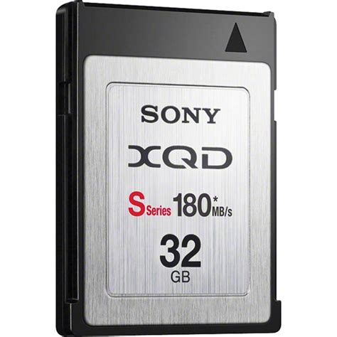 Sony 32gb Qds32t Xqd S Series Memory Card Qds32e Bandh Photo Video