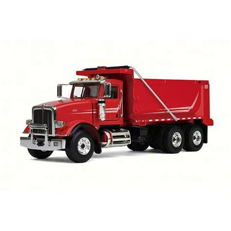 Peterbilt Model 367 Dump Truck Red First Gear 50 3358 150 Scale