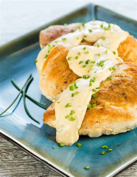 Serve the chicken immediately with the sautéed spinach and blue cheese sauce or store in the refrigerator for up to 3 days. Delicious Feta Chicken Recipe - Easy Weeknight dinner!