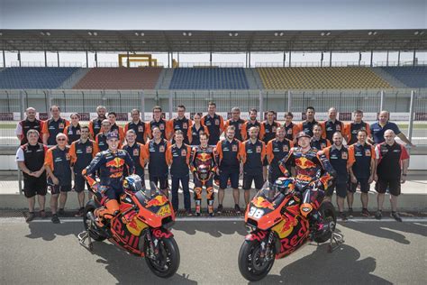 Red Bull Ktm Motogp Factory Racing Team Ready To Race After Final Pre