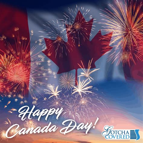 Happy Canada Day Window Treatment Franchise Gotcha Covered Franchising