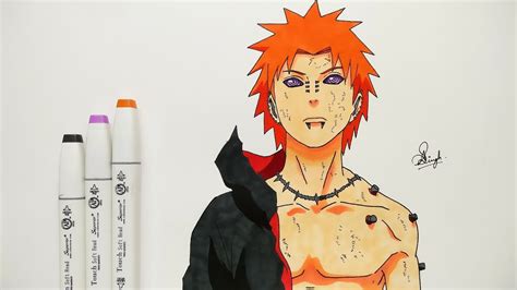 Ninja World How To Draw Naruto Vs Pain
