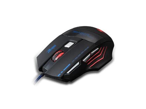 Zelotes 5500 Dpi 7 Button Led Optical Usb Wired Gaming Mouse Mice For