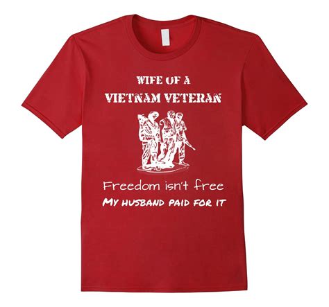 Vietnam Veteran Wife Shirt My Husband Paid For It T Shirt Td Teedep
