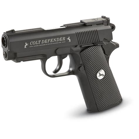 Colt Defender Co2 Air Pistol Double Action 177 Caliber Bbs 4 13