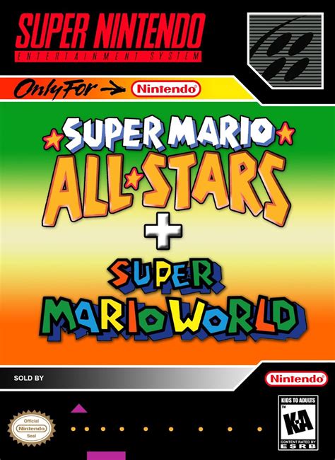 Super Mario All Stars And World Snes Super Nintendo