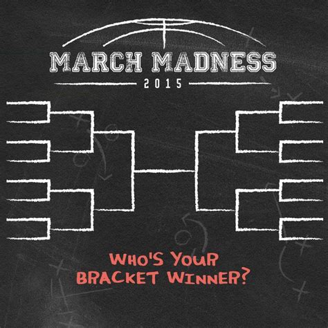 March Madness Is Upon Us And Were Filling Out Our Brackets Who Do You