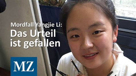 Mordfall Yangjie Li In Dessau Das Urteil Ist Gefallen Youtube