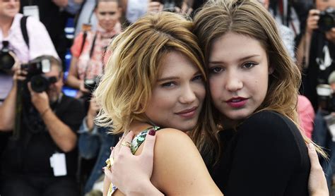 Lea Seydoux And Adele Excharchopoulous On The Cannes Film Festival Red Carpet