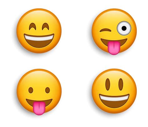 Premium Vector Crazy Zany Emoji Face With Stuck Out Tongue Or Funny