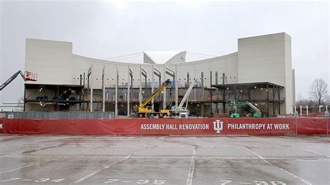Photos Iu S Assembly Hall Renovations To Begin